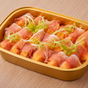 24-Month Aged Parma Ham with Cantaloupe Melon｜24個月熟成巴馬火腿配蜜瓜