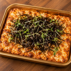 Mentaiko Seafood Pizza｜明太子海鮮薄餅