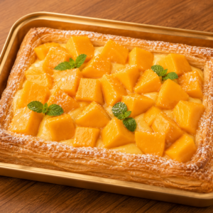 Mango Custard Vol-au-Vent｜芒果吉士酥皮盒