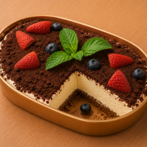 Homemade Tiramisu | 自家制意大利芝士蛋糕