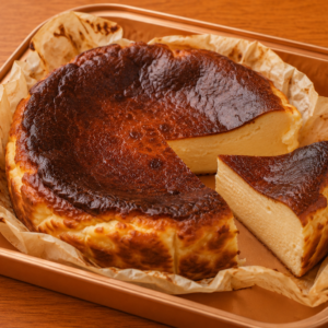 Homemade Basque Burnt Cheesecakes | 自家制巴斯克焦香芝士蛋糕